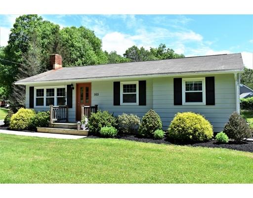 165 Brickyard Road Southampton, MA 01073 - Photo 2 of 22 a front view of a house with a yard