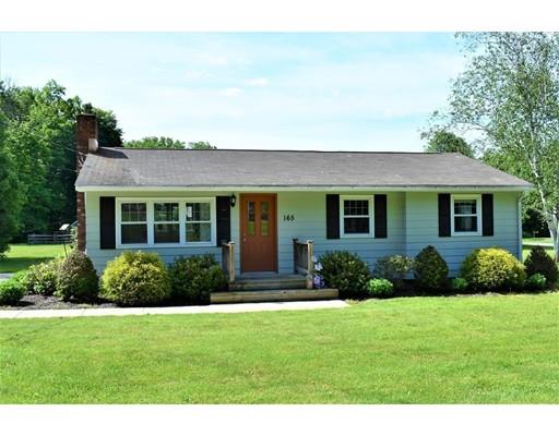 165 Brickyard Road Southampton, MA 01073 - Photo 3 of 22 a front view of a house with a yard