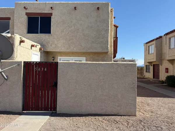 a view of a house with a outdoor space