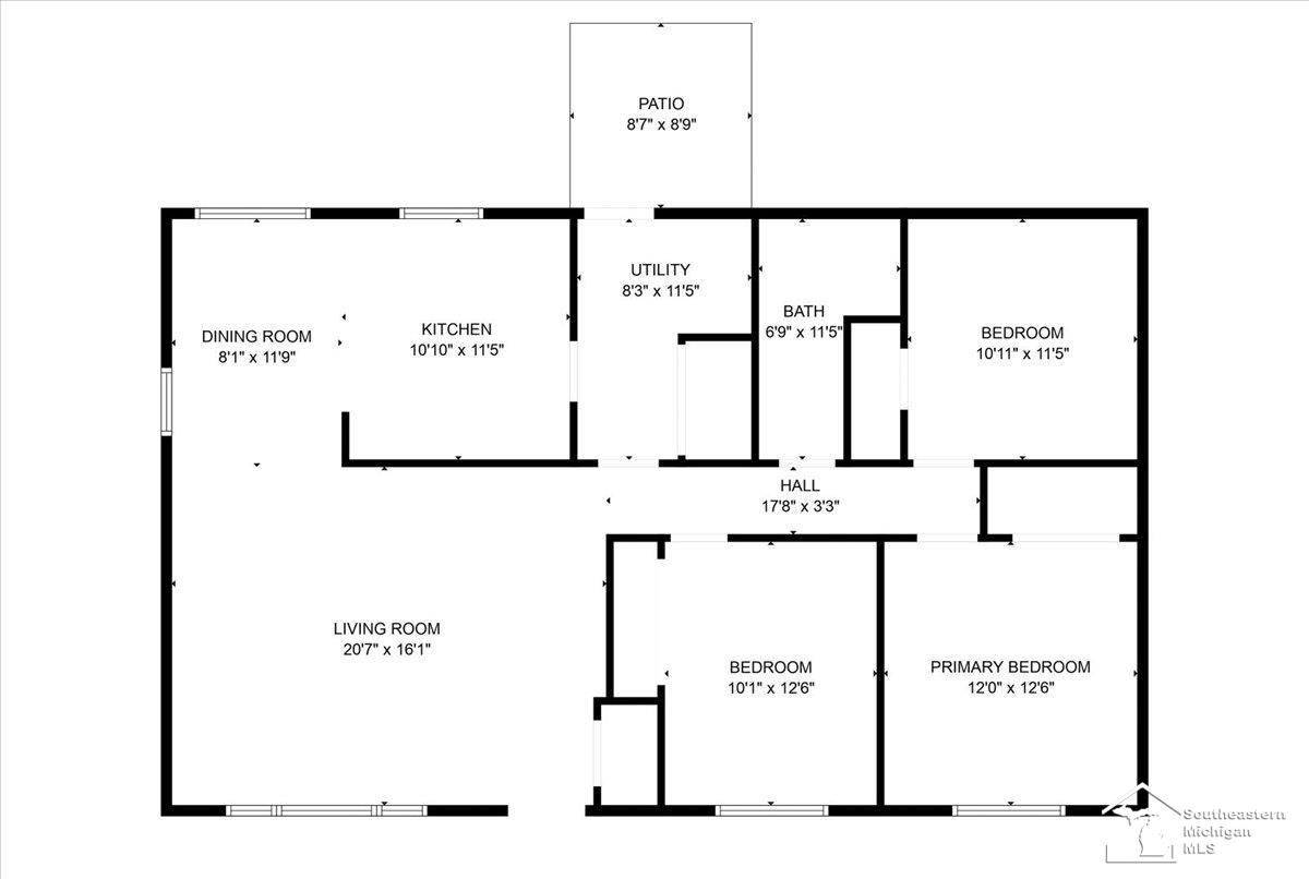 6255 Inkster Road Taylor, MI 48180 - Photo 26 of 26 Floorplan