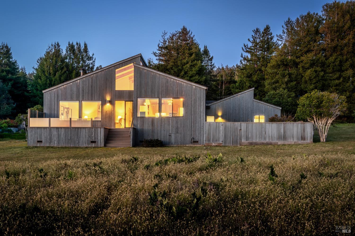 41339 Westwind The Sea Ranch, CA 95497 - Photo 56 of 60 Back of house at twilight