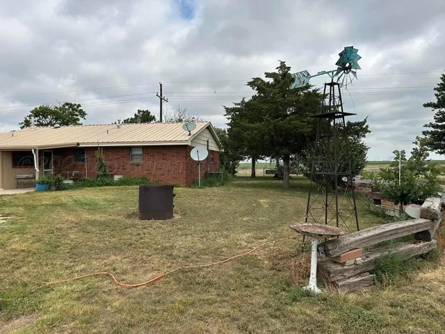 a view of a house with a patio