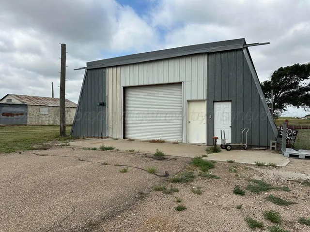 a backyard of a house