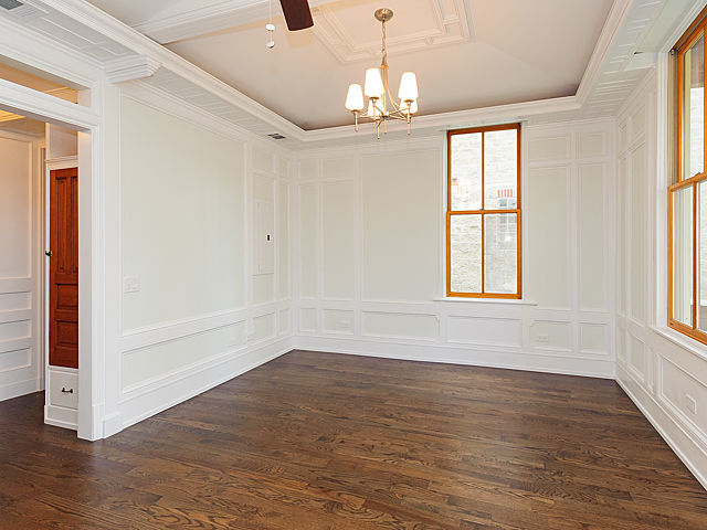 1429 West Roscoe Street Chicago, IL 60657 - Photo 29 of 65 wooden floor in an empty room with a window