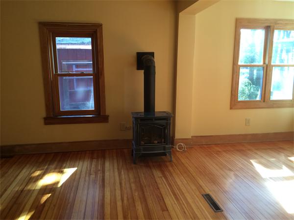 37 Evergreen Road Northampton, MA 01053 - Photo 6 of 27 a view of empty room with wooden floor and fan