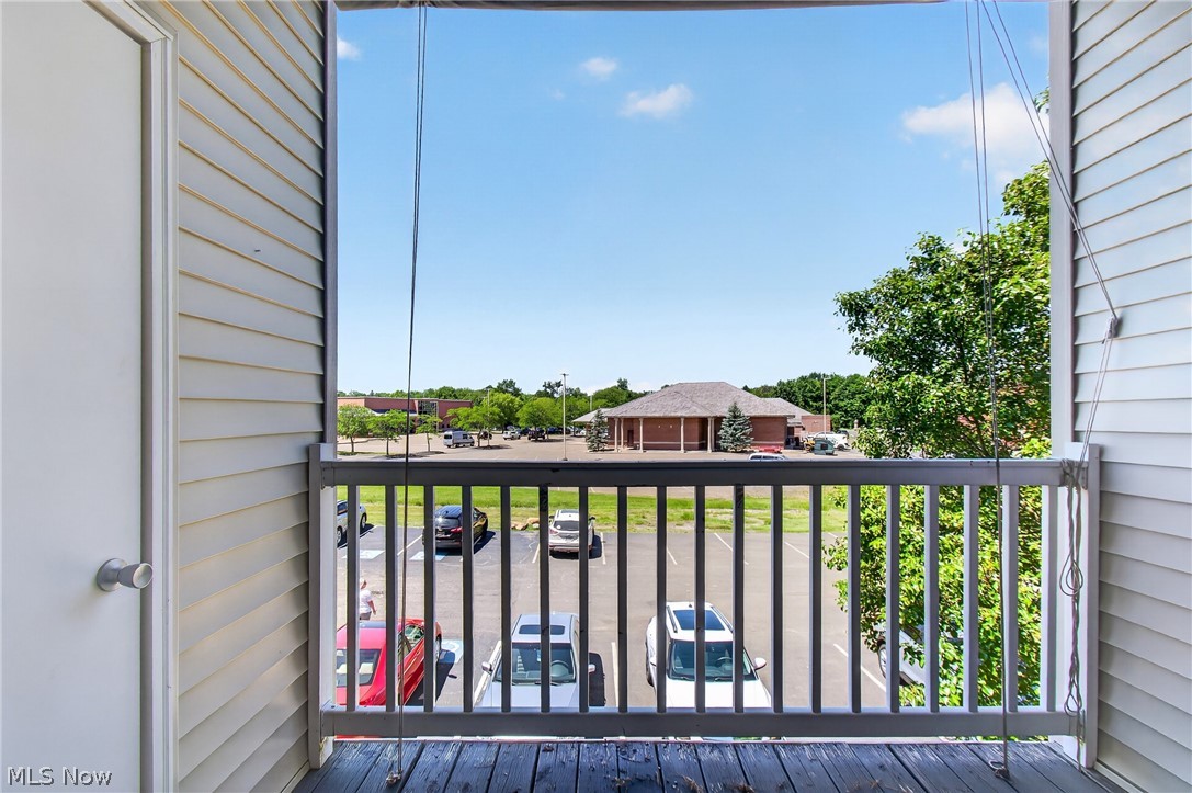 4703 Hills And Dales Road Northwest Canton, OH 44708 - Photo 18 of 25 balcony with pull down sun shade