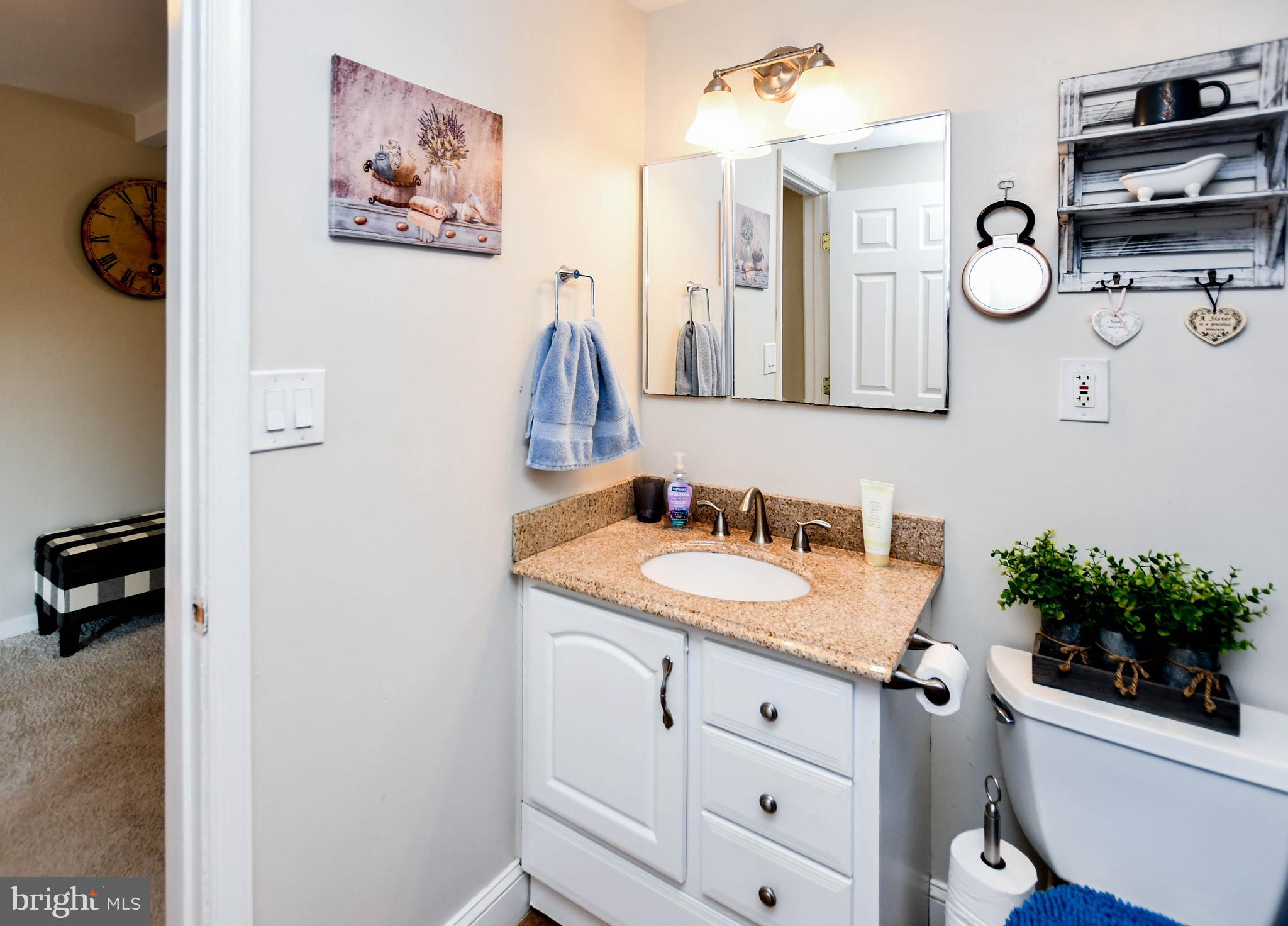 823 Selby Boulevard Edgewater, MD 21037 - Photo 24 of 40 a bathroom with a sink and a mirror