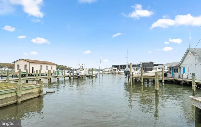 a view of a lake and a beach