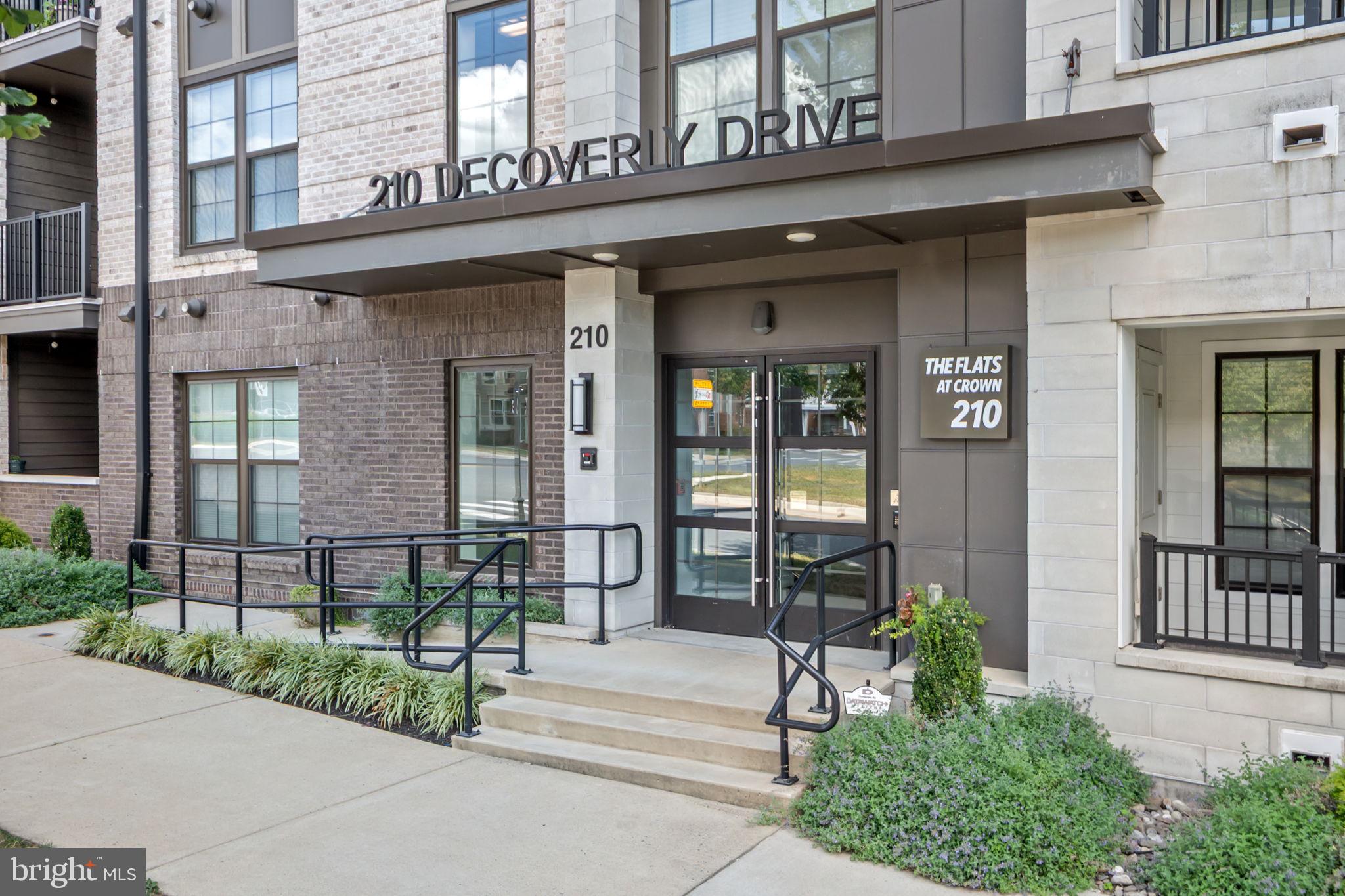 210 Decoverly Drive, Unit 106 Gaithersburg, MD 20878 - Photo 2 of 59 front view of a building