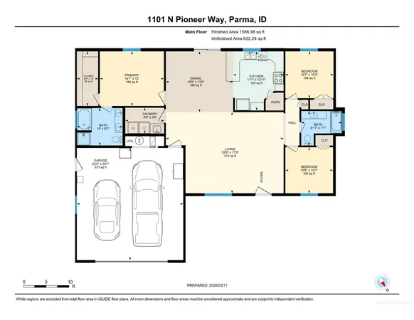 $455,000 | 1101 North Pioneer Way, Parma, ID 83660