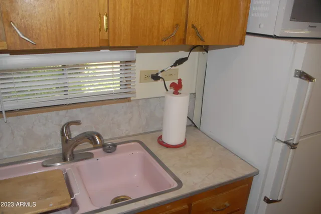 a bathroom with a sink and a vanity