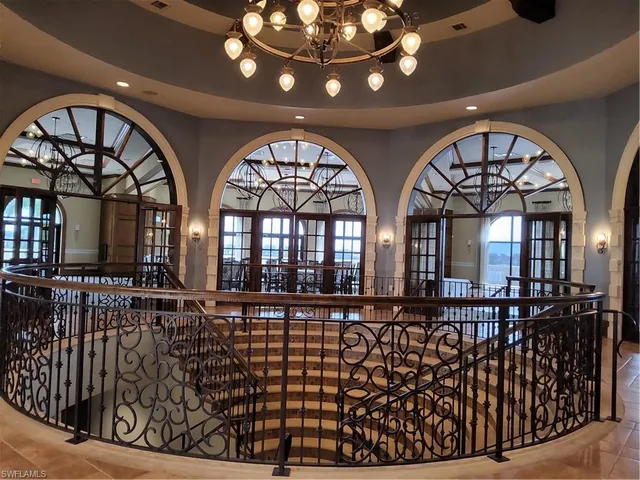 a view of hall with an entryway