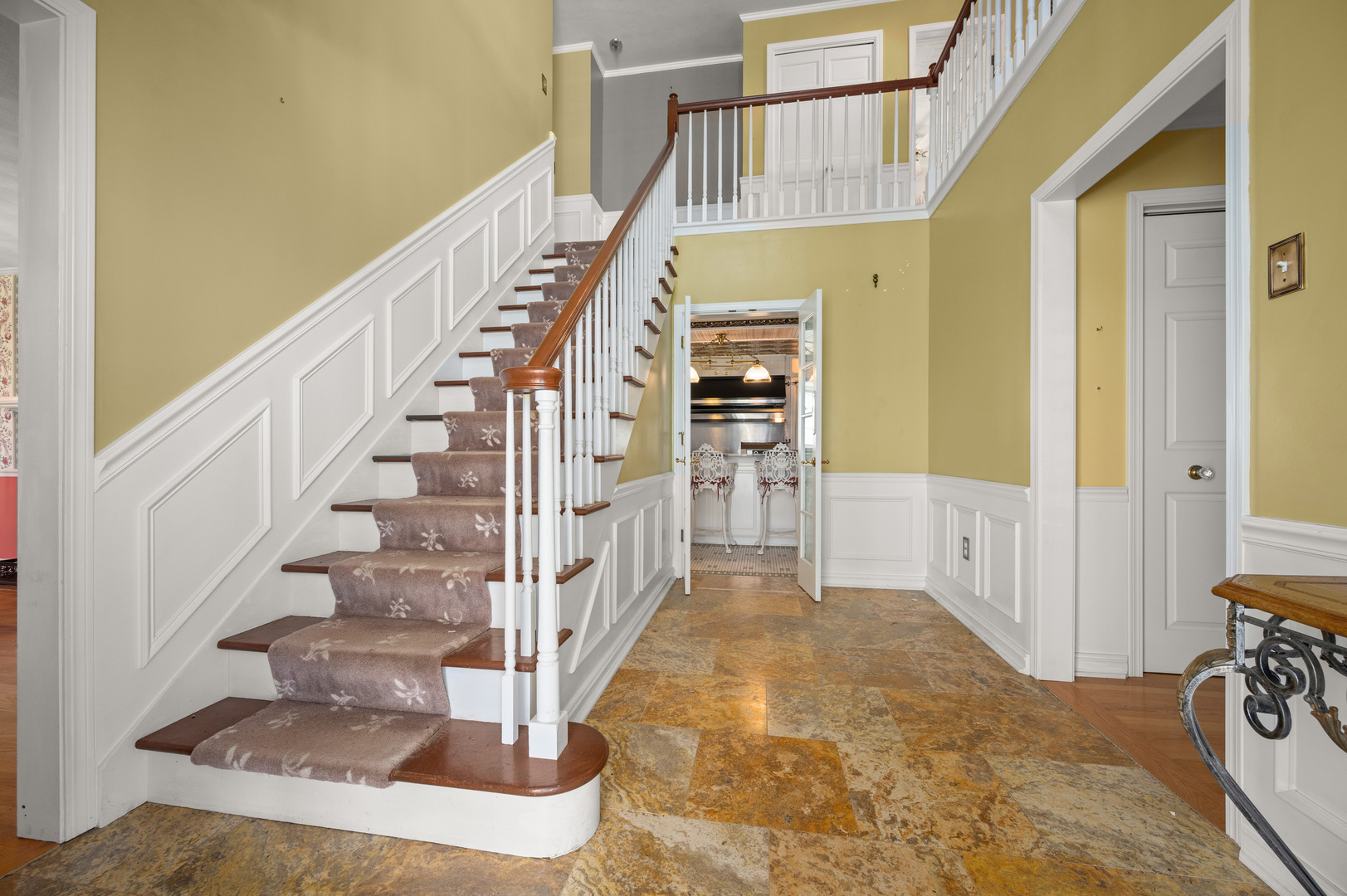 1017 Fisk Road Compton, IL 61318 - Photo 11 of 60 a view of entryway and hall with wooden floor