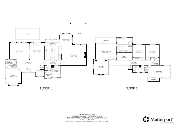 a picture of floor plan