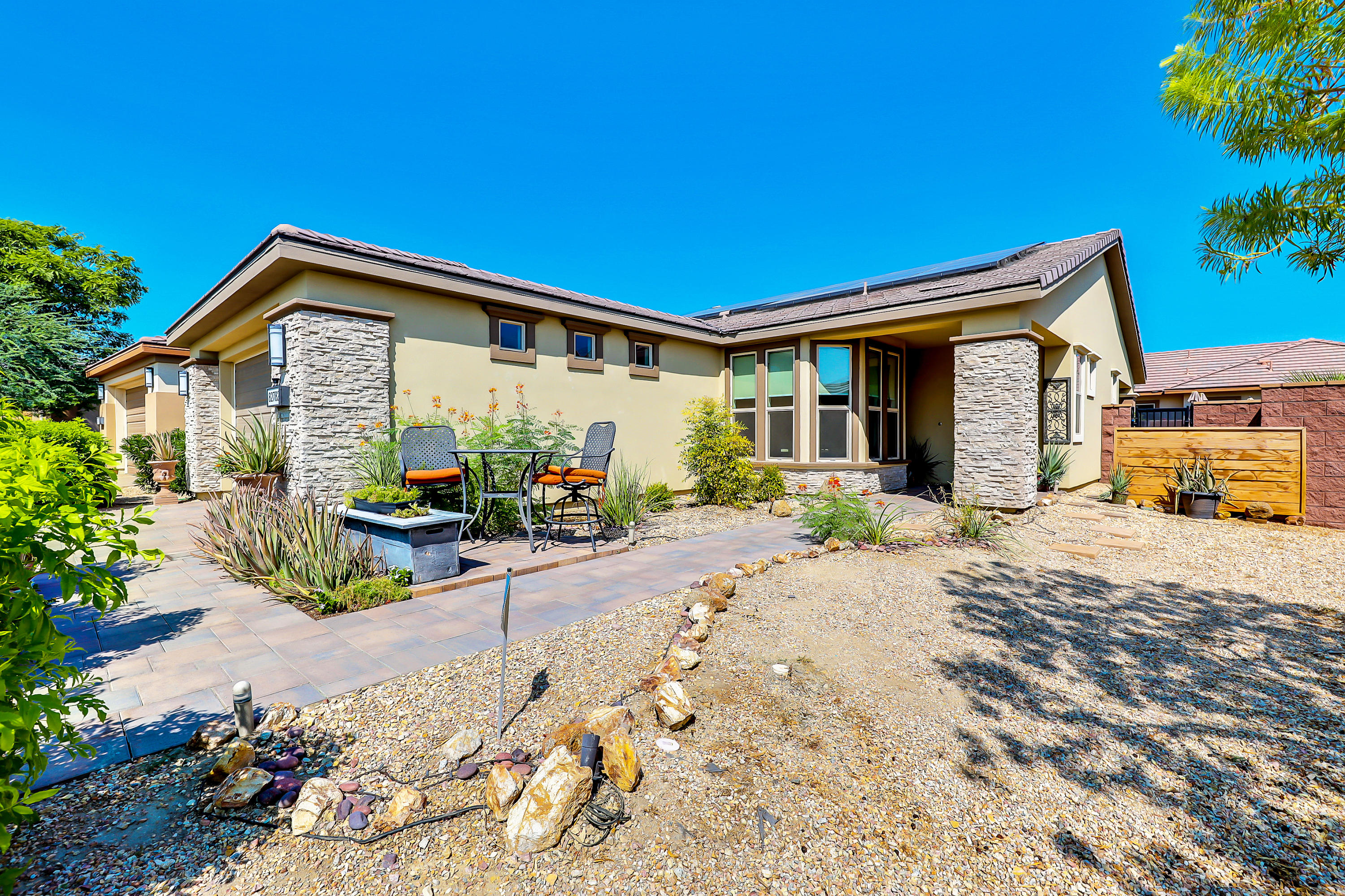 82782 Kingsboro Lane Indio, CA 92201 - Photo 4 of 39 a view of a house with a patio