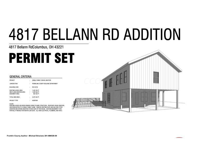 4817 Bellann Road Columbus, OH 43221 - Photo 2 of 53 4817 Bellann Rd addition check set