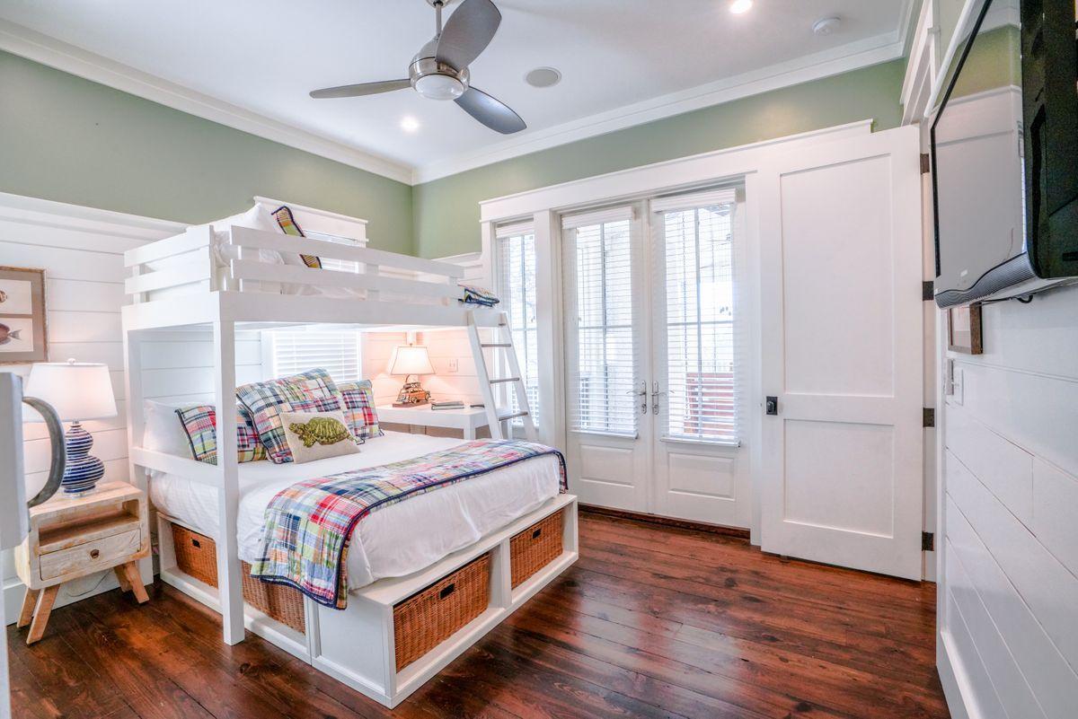 155 Bluejack Street Santa Rosa Beach, FL 32459 - Photo 15 of 28 a bed room with a bed and a window