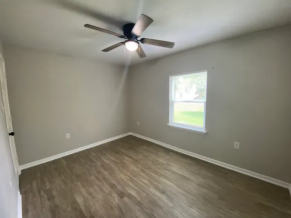 wooden floor in an empty room