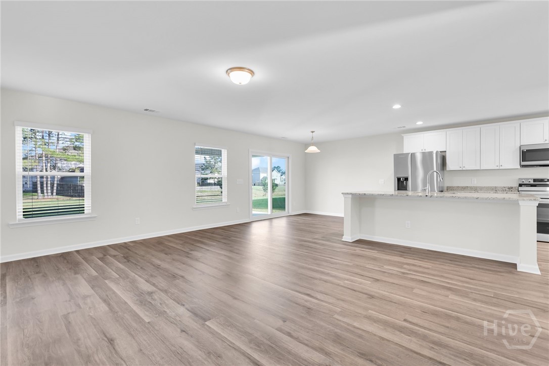 236 Cromer Street Savannah, GA 31407 - Photo 16 of 50 Open Layout of Living Room and Kitchen