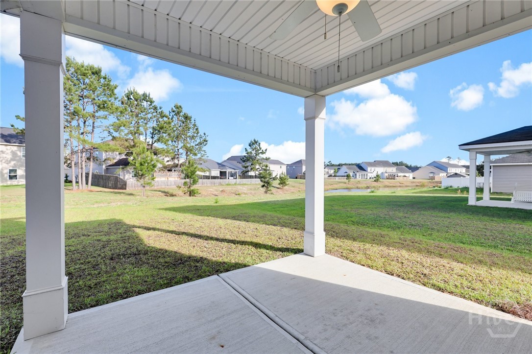 236 Cromer Street Savannah, GA 31407 - Photo 40 of 50 Covered back patio