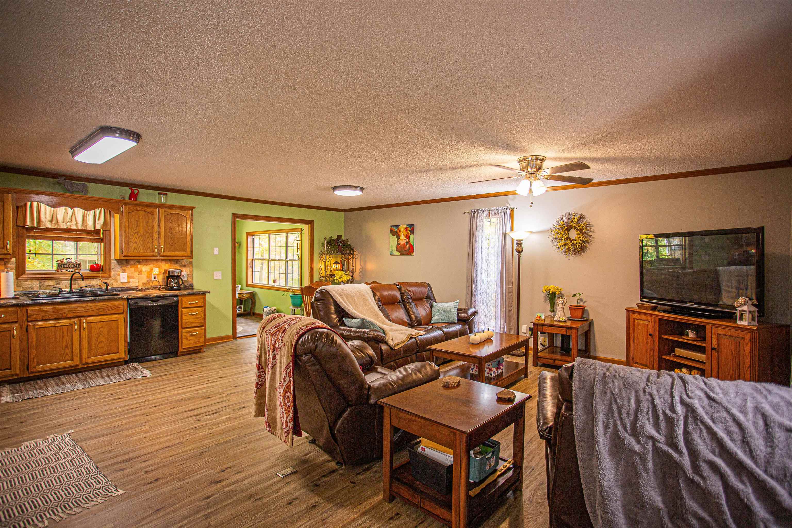 90 Aubrey Lane Ripley, TN 38063 - Photo 3 of 25 a living room with furniture and a flat screen tv
