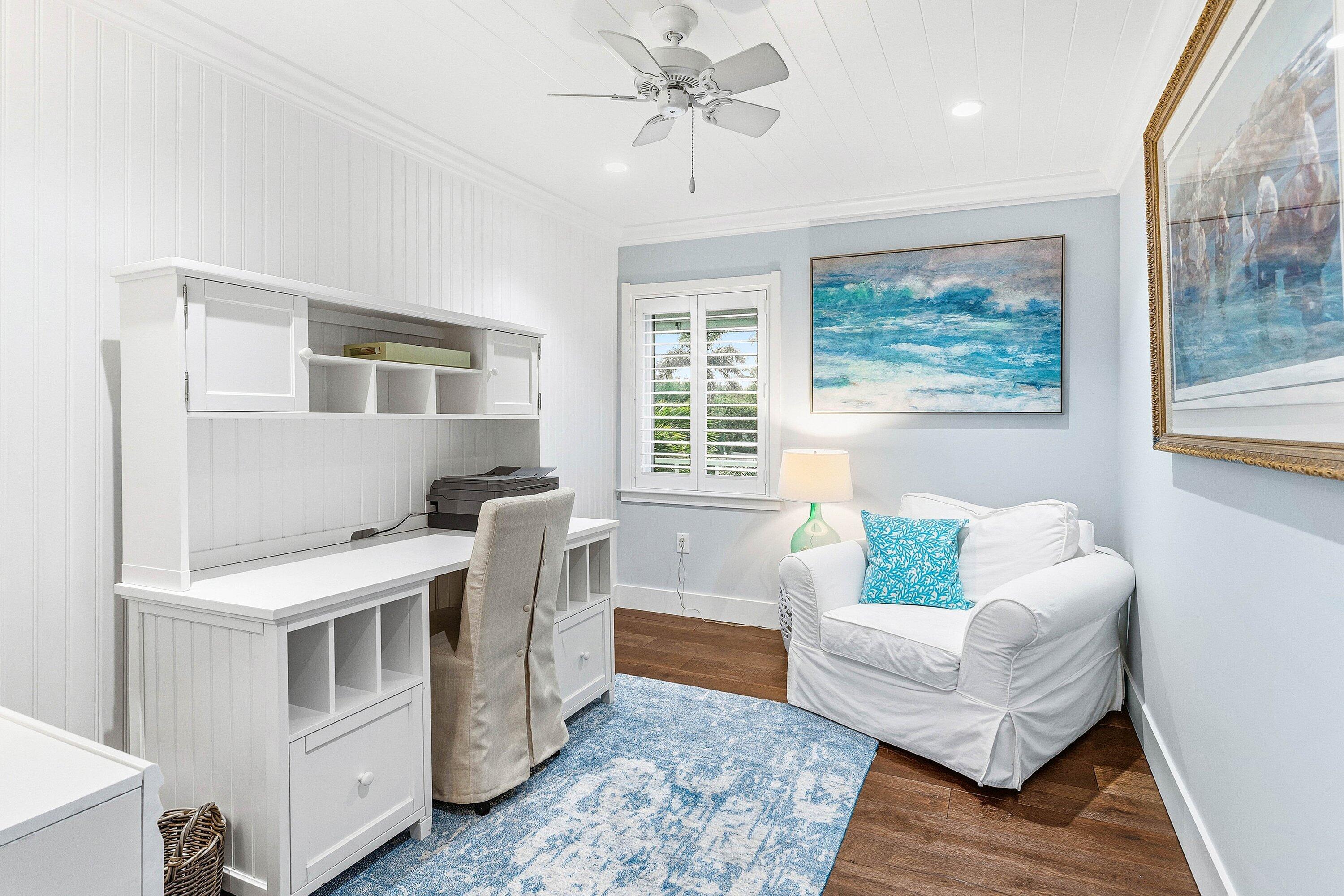 3421 South Ocean Boulevard, Unit 1 Highland Beach, FL 33487 - Photo 19 of 42 a living room with furniture and a window