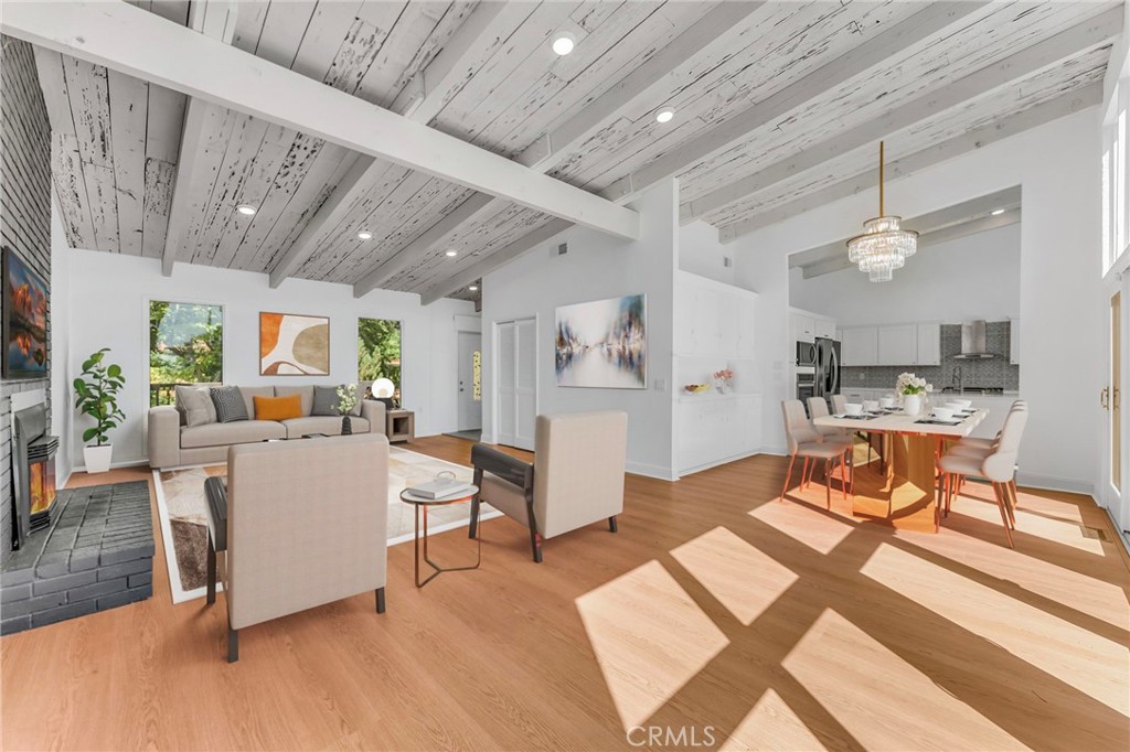 1536 Pleasant Hill Road Lafayette, CA 94549 - Photo 15 of 72 a living room with furniture and a wooden floor