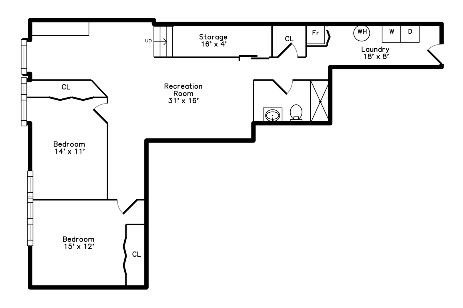 1000 West Washington Boulevard, Unit 142 Chicago, IL 60607 - Photo 21 of 24 a picture of a wall with a white wall and a white wall