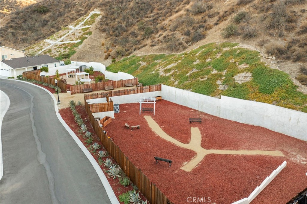 26135 Gravett Place Saugus, CA 91350 - Photo 31 of 31 a view of a balcony with an outdoor seating