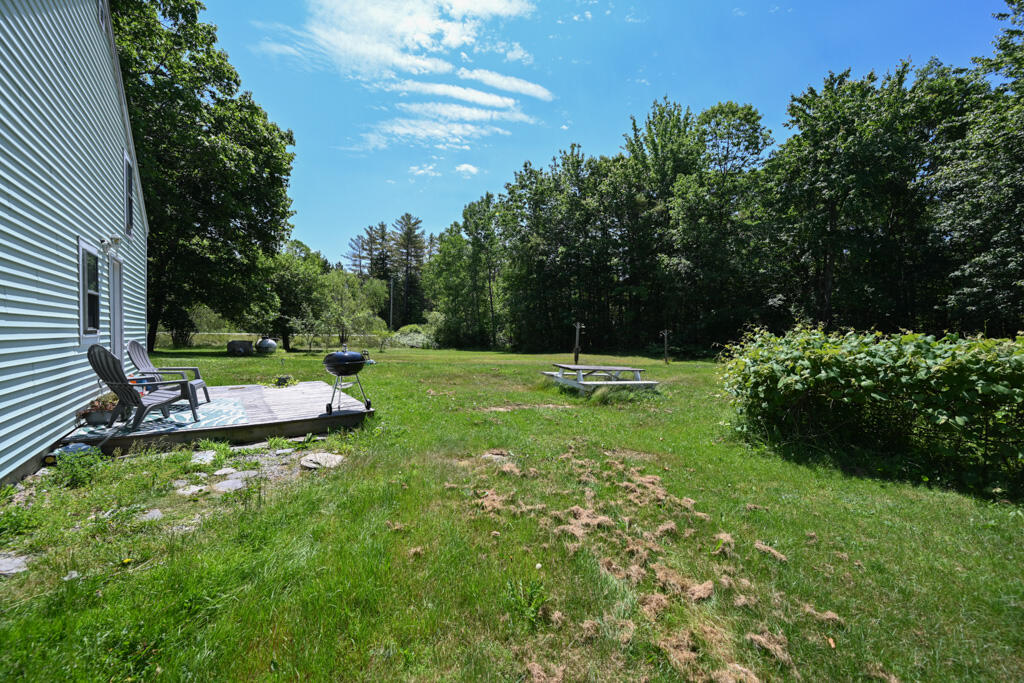 488 Bog Road Hermon, ME 04401 - Photo 27 of 30 Back Yard & In-Law Entrance