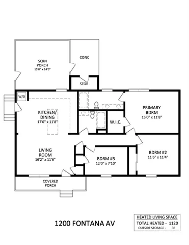 $425,000 | 1200 Fontana Avenue, Charlotte, NC 28206