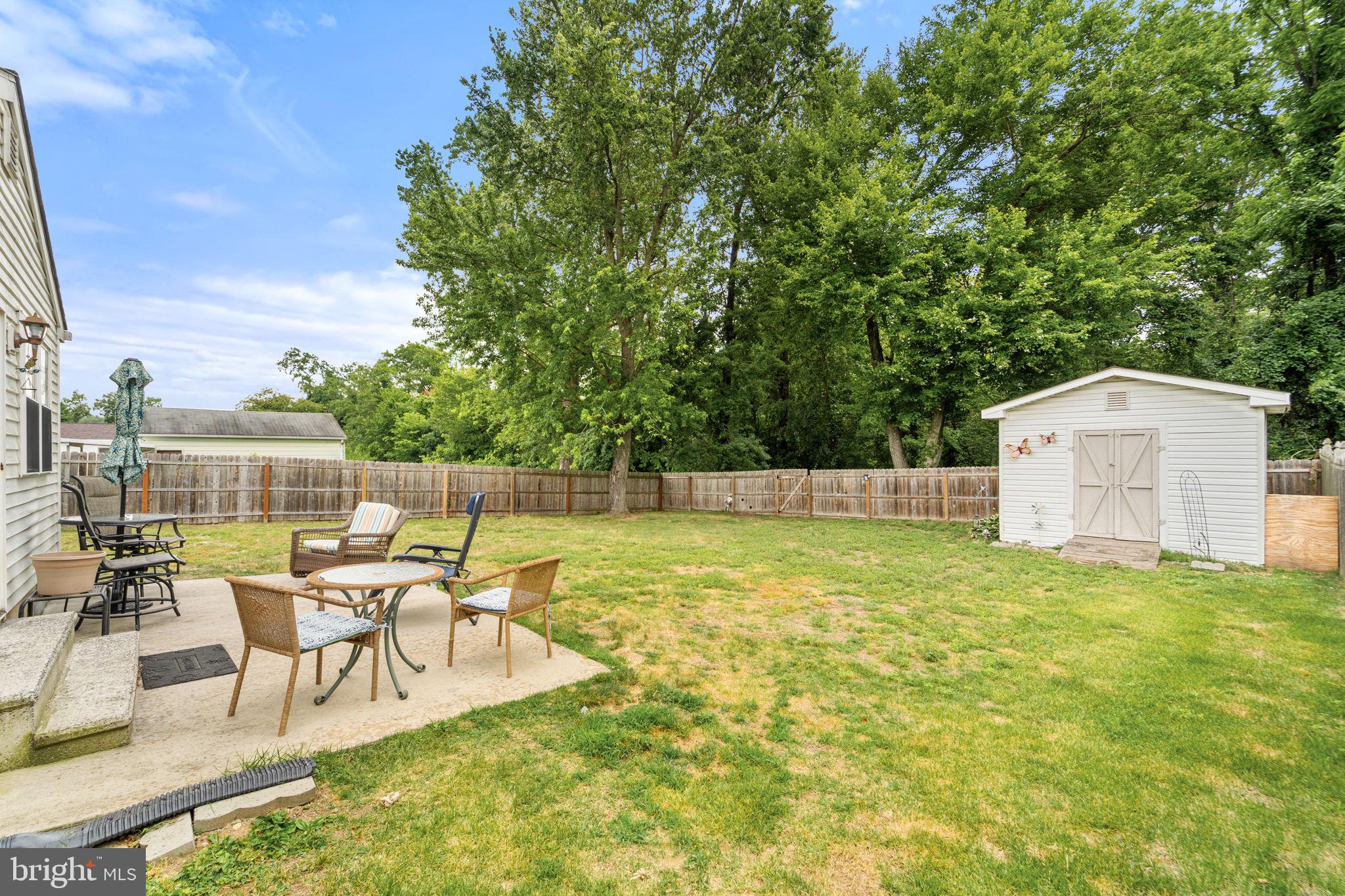 119 Stevenson Avenue Edgewater Park, NJ 08010 - Photo 32 of 37 Back Patio and Yard