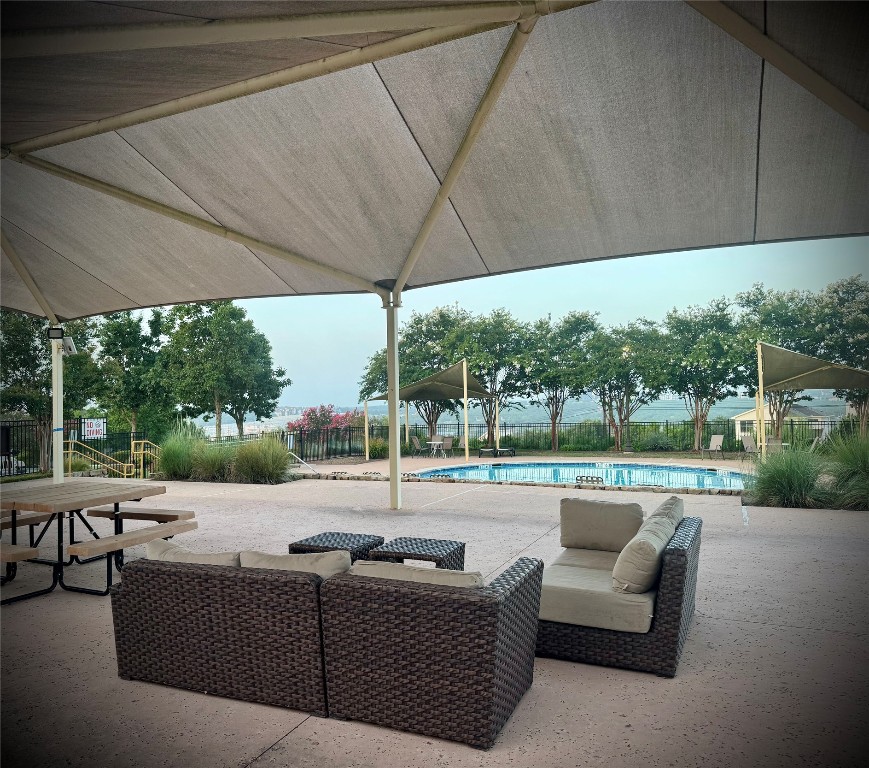 6203 Aviara Drive Austin, TX 78735 - Photo 31 of 33 a outdoor living space with furniture and garden view