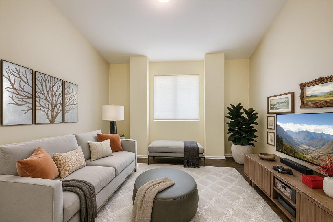 6203 Aviara Drive Austin, TX 78735 - Photo 5 of 33 a living room with furniture and a flat screen tv