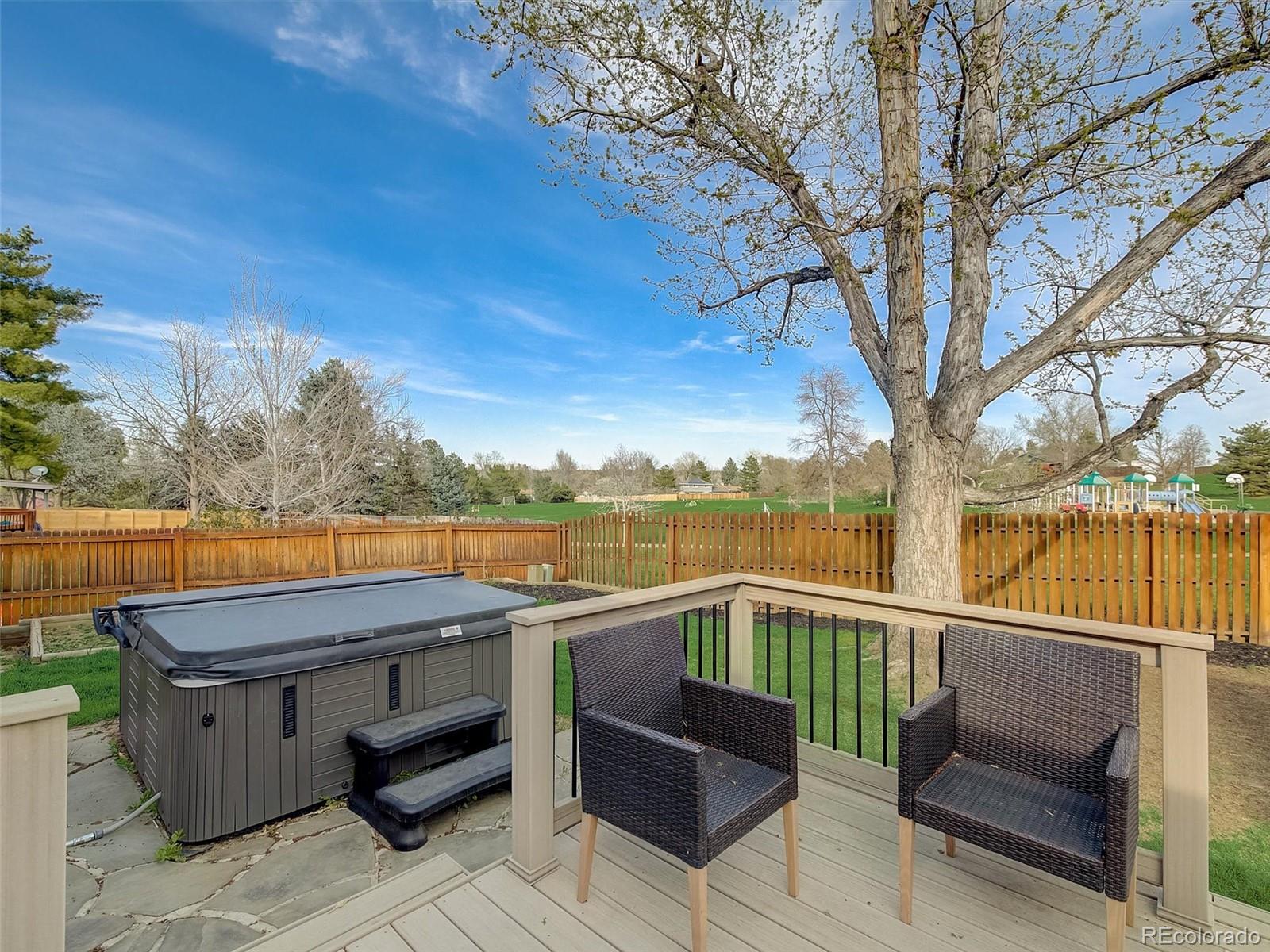 6432 South Birch Circle Centennial, CO 80121 - Photo 35 of 40 a view of a lake with couches