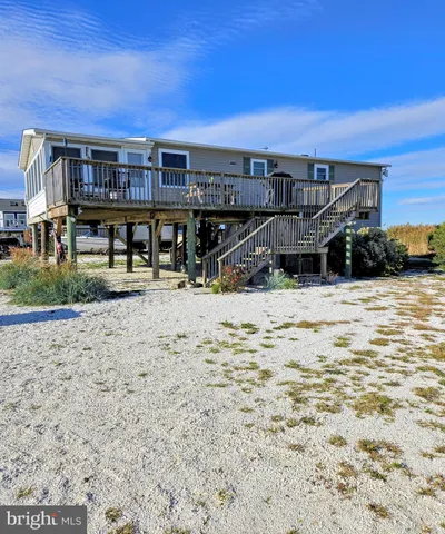 a view of a terrace with a bench