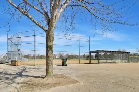 a view of a glass door with a glass door