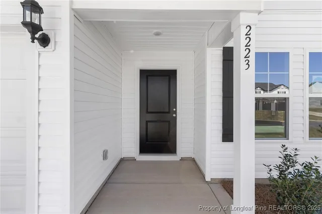 a view of a hallway with a elevator