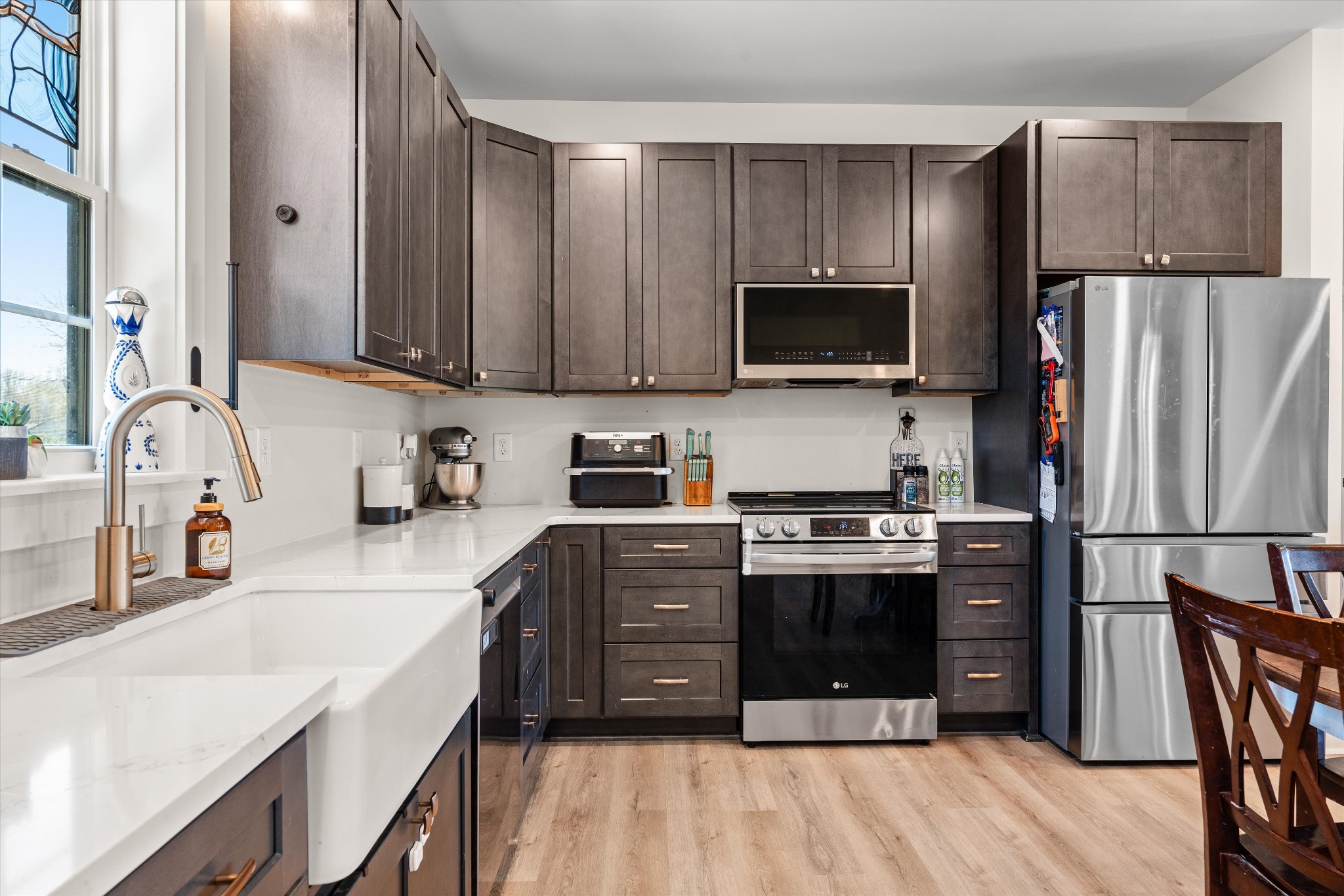 5195 Pleasant View Road Morrison, TN 37357 - Photo 16 of 45 a kitchen with a sink appliances and cabinets