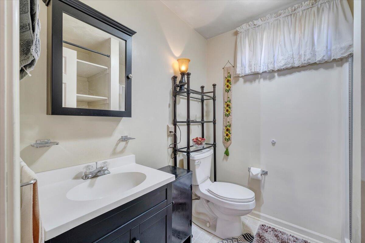3737 Bore Auger Road Blue Ridge, VA 24064 - Photo 65 of 100 a bathroom with a sink a toilet and shower