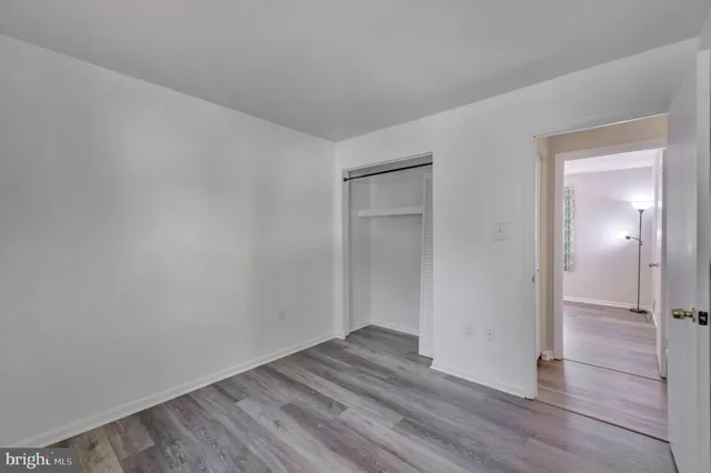 wooden floor in an empty room