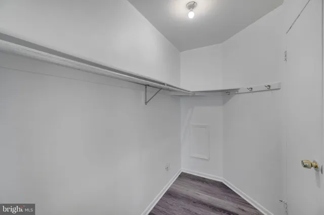 a view of walk in closet