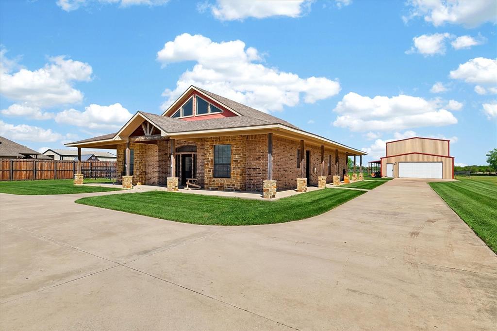 611 Mohawk Street Tioga, TX 76271 - Photo 2 of 37 Easy access to the two story shop and garage