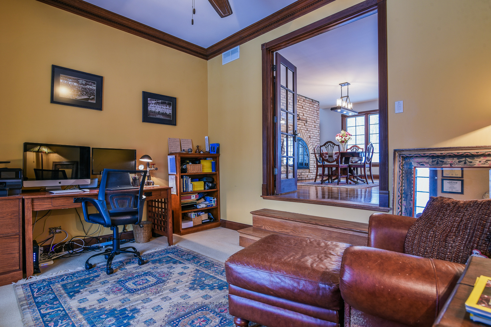 41W417 Farview Road Elburn, IL 60119 - Photo 15 of 29 a living room with furniture and a flat screen tv