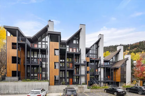 a view of a street in a building