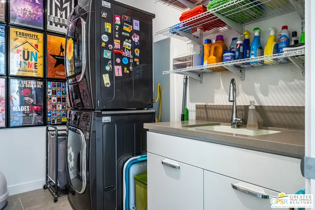 a play room with furniture