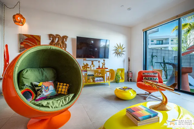 a view of a building with a street