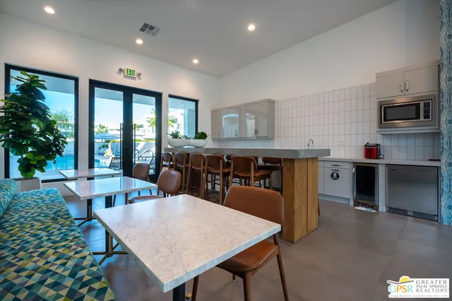 a front view of a building