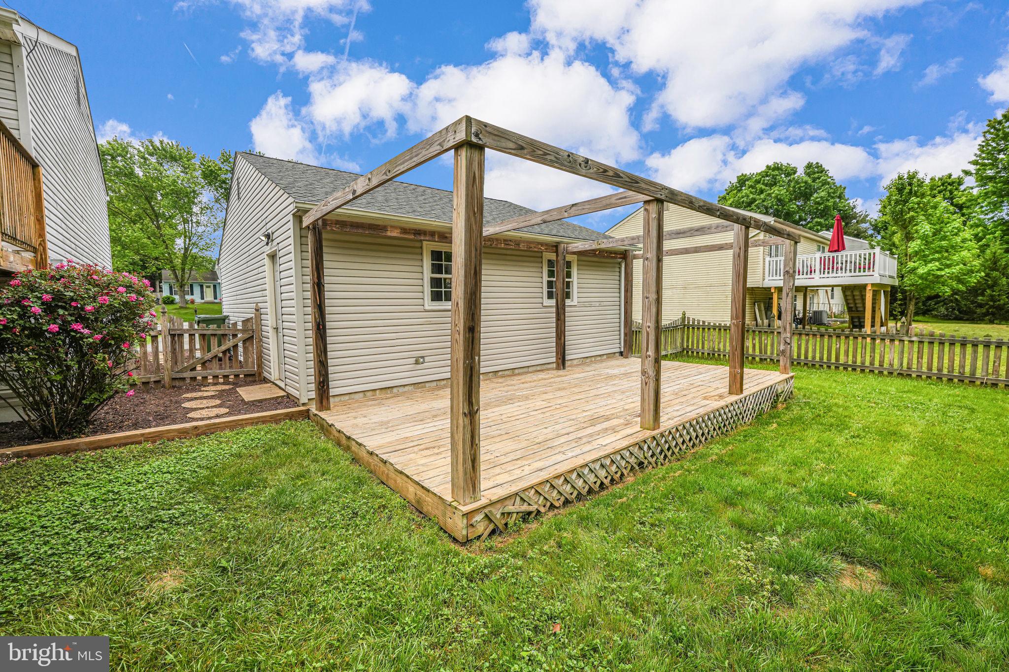 205 Choptank Road Stafford, VA 22556 - Photo 26 of 32 Deck off the back of the Garage