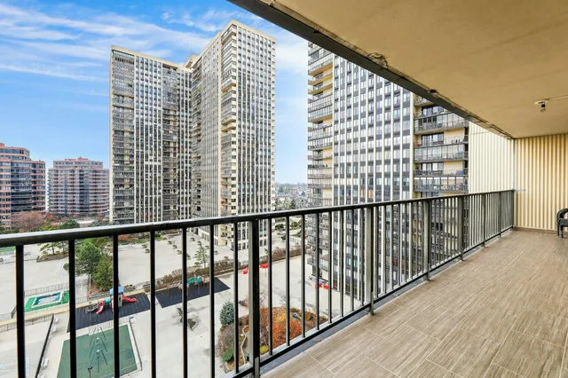 a view of balcony with outdoor space